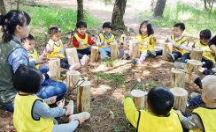 영암군, 생태숲서 ‘숲 유치원’ 프로그램