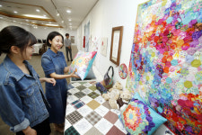 일곡도서관갤러리 ‘우리 꽃 생활자수전’