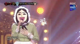 복면가왕 지난주 우승한 나이팅게일...고음 여왕 포스 이어가