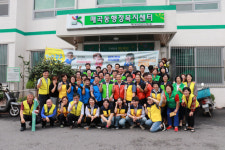 광주 매곡동 상가번영회 매곡로 일원 정화활동