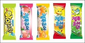 해태제과 젤루조아 아이스크림 5종 출시