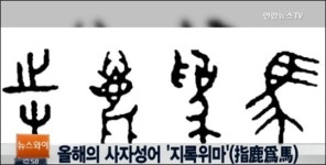 올해의 사자성어 지록위마…뜻과 유래는?