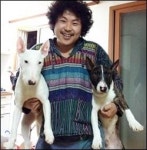 중식이밴드, 반려견과 함께 합치면 100키로 넘어요