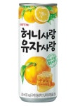 롯데칠성, 100% 국내산 벌꿀 유자 허니사랑 유자사랑 출시