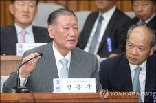정몽구 현대차 회장, 최순실 광고사 광고 몰아주기 기억 안난다