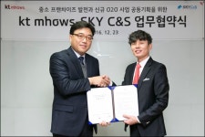 KT 엠하우스, 스카이씨엔에스와 중소 프랜차이즈 발전 협력키로