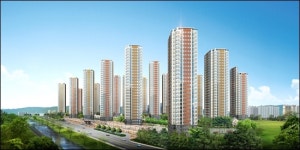 평택 진위 서희스타힐스 아파트 단지→LG디지털파크 걸어서 출퇴근