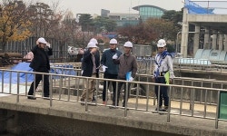 김포시, 서희건설 오산 제1하수처리장 공사현장 견학