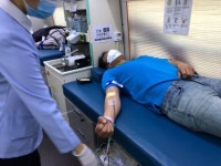 한국체육산업개발, 코로나19 극복 단체헌혈…국내 혈액수급 지원