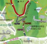 서대문도서관에서 안산자락길까지 연결 등산로 개통
