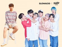 슬로우애시드X테디아일랜드, 김재환 & 빅톤 컬래버레이션 의류 출시