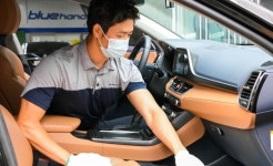 현대차, 블루핸즈 방문 고객 차량 공기 케어 서비스 제공