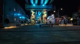 경기문화재단, 동두천 외국인관광특구 경관조명특화거리 조성