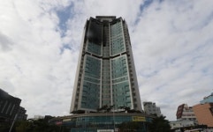 울산 주상복합 화재현장 2차 합동 감식