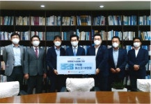 부성종합건설·대우산업개발, 1억 원·마스크 10만 장 의정부시에 전달