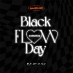 온더플로우, 블랙프라이데이 할인 블랙 플로우데이 진행