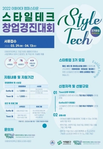 2022년 이화여대 캠퍼스타운 경진대회 개최