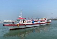 경기평택항만공사, 평택항 항만안내선 출항…6월부터 운항 개시