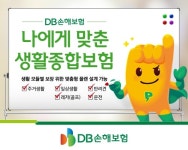 DB손해보험, 나에게 맞춘 생활종합보험 출시
