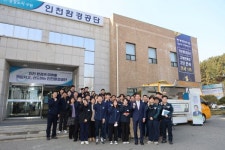 인천환경공단, 현장 근무 직원 격려 찾아가는 간식차 운영