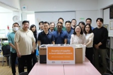 해피피플·AWS코리아 임직원, 지역아동센터 후원