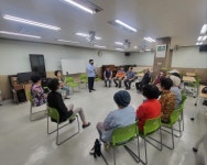한국건강관리협회 광주전남지부, 광주공원노인복지관 건강캠페인 실시