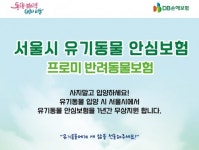 DB손해보험, 서울시 유기동물 안심보험 지원 사업자로 선정