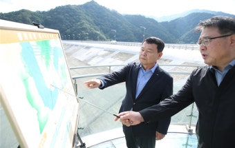 윤석대 한국수자원공사 사장, 최북단 '평화의 댐' 점검…
