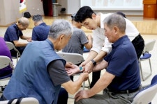 성동구, 근로자 테이핑 교육 첫 시행