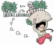 송편 만들려고…남의 모시 베어간 떡집 주인