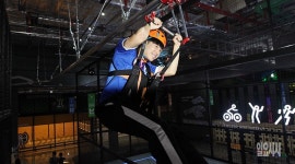 [포토] 실내서 즐기는 익스트림 스포츠