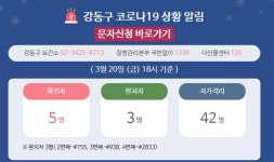 강동구청, 코로나19 확진자 2명 동선 공개…고덕·강일동 거주 남성
