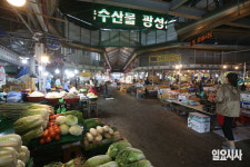 [포토] 올 추석엔 손님 올까...한산한 경동시장