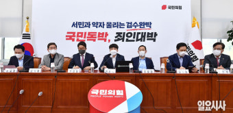 [포토] 국민의힘 대표-중진의원 