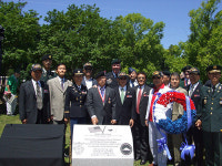 8240부대 추모비 건립행사 열려