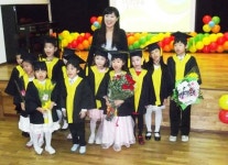 모스크바한국학교 병설유치원 졸업식 풍경