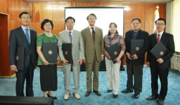 몽골 제16기 평통위원 위촉장 수여식