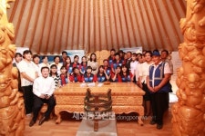 몽골에 사랑의소리 선물하다