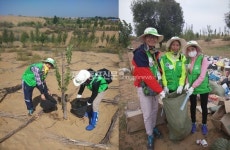 미래숲, 내몽고 조림지 보존 및 봉사활동 펼쳐
