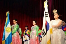 아르헨티나 헤네랄라바제서 펼쳐진 한국 민속 춤