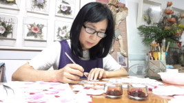 한지로 만드는 무궁화, 홍콩서 한지공예 워크숍