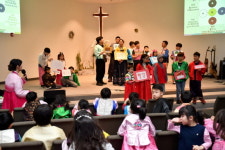 미국 다솜한국학교 학생들, 한복 체험수업 시간 가져