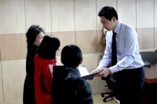 인천도시가스, 희망장학생 결연 행사