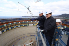 가스안전공사 김동만 감사, 제주LNG기지 합동안전점검