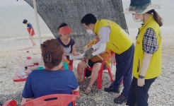 포항 월포해수욕장서 가스안전 캠페인