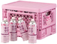 오제이씨(주), 봄꽃 주제로 부탄캔 디자인 눈길