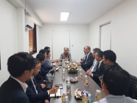 일본의 가스검사기관, 중원산업 방문