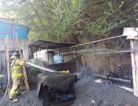 천안 동남구 소각장에서 LPG 폭발 사고