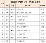 [분석] 2025년 LPG충전소 판매량 톱10 프로판은 SK가스, 자동차부탄은 E1 강세