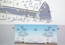 서귀포시 중정로 도로 폭 줄여 걷기 좋게 만든다